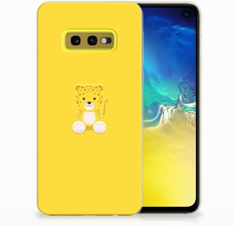 B2Ctelecom Samsung Galaxy S10e Uniek TPU Hoesje Baby Lepperd