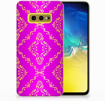 B2Ctelecom Samsung Galaxy S10e Uniek TPU Hoesje Barok Roze