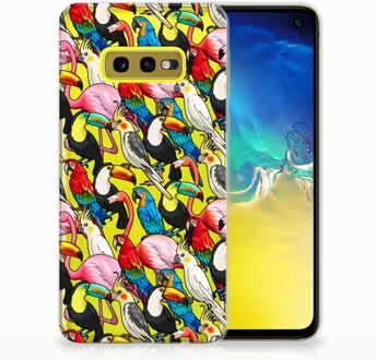 B2Ctelecom Samsung Galaxy S10e Uniek TPU Hoesje Birds