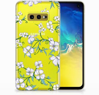 B2Ctelecom Samsung Galaxy S10e Uniek TPU Hoesje Blossom White