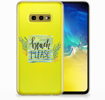 B2Ctelecom Samsung Galaxy S10e Uniek TPU Hoesje Boho Beach