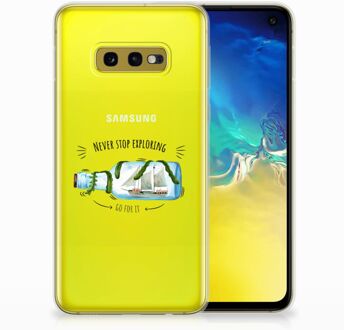 B2Ctelecom Samsung Galaxy S10e Uniek TPU Hoesje Boho Bottle