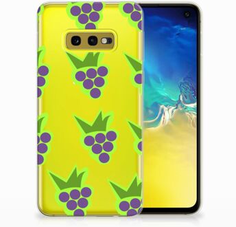 B2Ctelecom Samsung Galaxy S10e Uniek TPU Hoesje Druiven