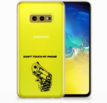 B2Ctelecom Samsung Galaxy S10e Uniek TPU Hoesje Gun DTMP