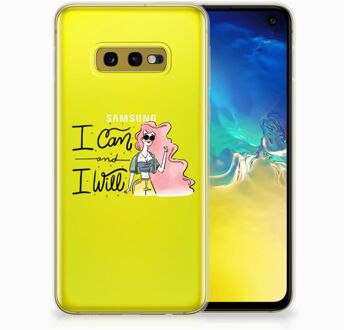 B2Ctelecom Samsung Galaxy S10e Uniek TPU Hoesje i Can