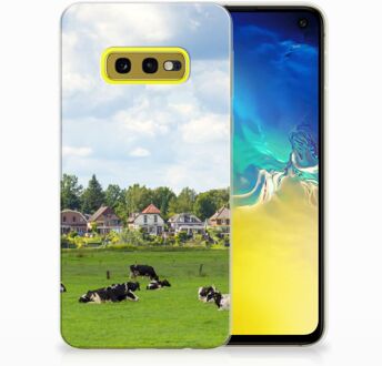 B2Ctelecom Samsung Galaxy S10e Uniek TPU Hoesje Koeien