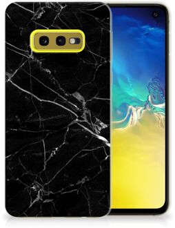 B2Ctelecom Samsung Galaxy S10e Uniek TPU Hoesje Marmer Zwart