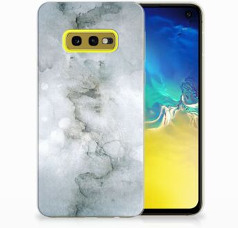 B2Ctelecom Samsung Galaxy S10e Uniek TPU Hoesje Painting Grey