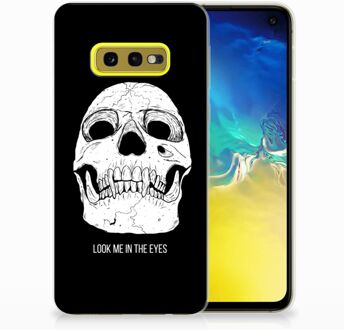 B2Ctelecom Samsung Galaxy S10e Uniek TPU Hoesje Skull Eyes