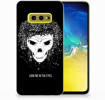 B2Ctelecom Samsung Galaxy S10e Uniek TPU Hoesje Skull Hair