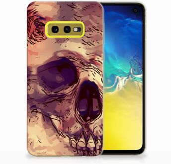 B2Ctelecom Samsung Galaxy S10e Uniek TPU Hoesje Skullhead