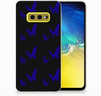 B2Ctelecom Samsung Galaxy S10e Uniek TPU Hoesje Vlinder Patroon