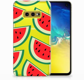 B2Ctelecom Samsung Galaxy S10e Uniek TPU Hoesje Watermelons