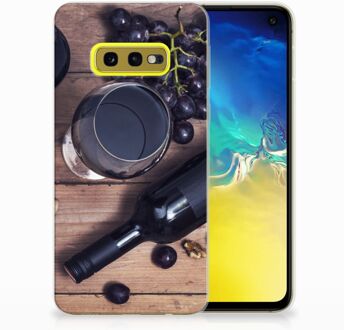 B2Ctelecom Samsung Galaxy S10e Uniek TPU Hoesje Wijn