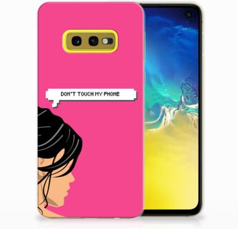 B2Ctelecom Samsung Galaxy S10e Uniek TPU Hoesje Woman DTMP