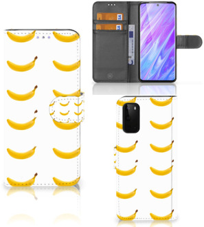 B2Ctelecom Samsung Galaxy S20 Book Cover Banana