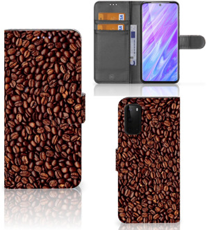 B2Ctelecom Samsung Galaxy S20 Book Cover Koffiebonen