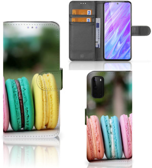 B2Ctelecom Samsung Galaxy S20 Book Cover Macarons