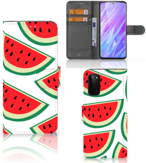 B2Ctelecom Samsung Galaxy S20 Book Cover Watermelons