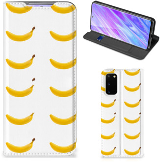 B2Ctelecom Samsung Galaxy S20 Flip Style Cover Banana