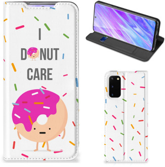 B2Ctelecom Samsung Galaxy S20 Flip Style Cover Donut Roze