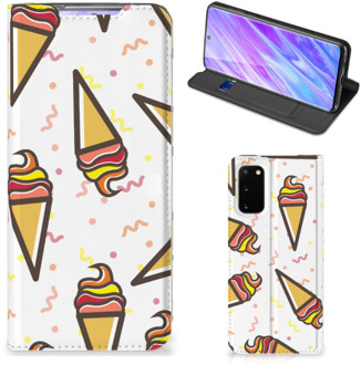 B2Ctelecom Samsung Galaxy S20 Flip Style Cover Icecream