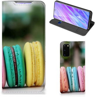 B2Ctelecom Samsung Galaxy S20 Flip Style Cover Macarons