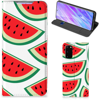 B2Ctelecom Samsung Galaxy S20 Flip Style Cover Watermelons