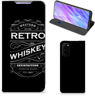 B2Ctelecom Samsung Galaxy S20 Flip Style Cover Whiskey