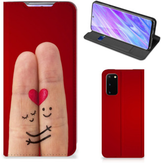 B2Ctelecom Samsung Galaxy S20 Hippe Standcase Liefde