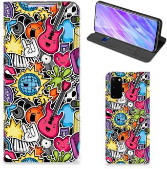 B2Ctelecom Samsung Galaxy S20 Hippe Standcase Punk Rock