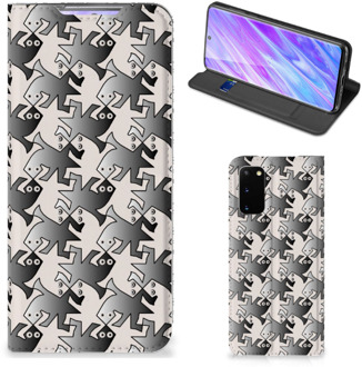 B2Ctelecom Samsung Galaxy S20 Hoesje maken Salamander Grey