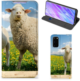 B2Ctelecom Samsung Galaxy S20 Hoesje maken Schaap en Lammetje