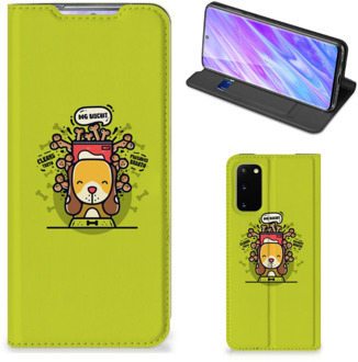 B2Ctelecom Samsung Galaxy S20 Magnet Case Doggy Biscuit