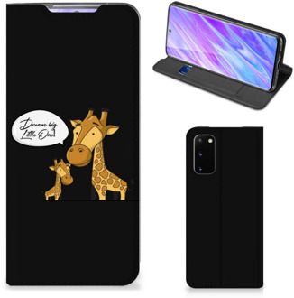 B2Ctelecom Samsung Galaxy S20 Magnet Case Giraffe