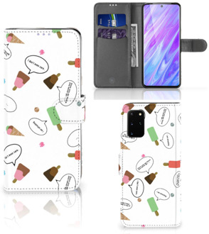 B2Ctelecom Samsung Galaxy S20 Plus Book Cover IJsjes