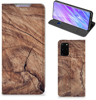 B2Ctelecom Samsung Galaxy S20+ Book Wallet Case Tree Trunk