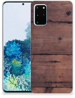 B2Ctelecom Samsung Galaxy S20 Plus Bumper Hoesje Old Wood