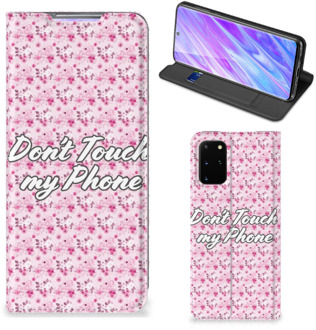 B2Ctelecom Samsung Galaxy S20 Plus Design Case Flowers Pink DTMP