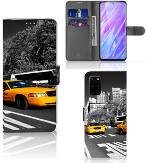 B2Ctelecom Samsung Galaxy S20 + Flip Cover New York Taxi