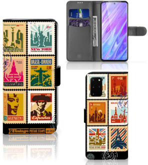 B2Ctelecom Samsung Galaxy S20+ Flip Cover Postzegels