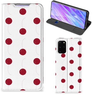 B2Ctelecom Samsung Galaxy S20 Plus Flip Style Cover Cherries