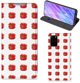 B2Ctelecom Samsung Galaxy S20 Plus Flip Style Cover Paprika Red