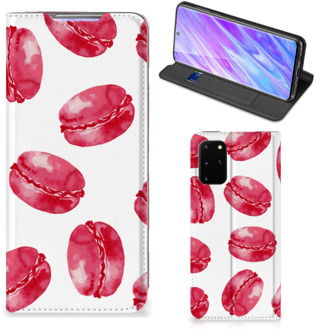 B2Ctelecom Samsung Galaxy S20 Plus Flip Style Cover Pink Macarons