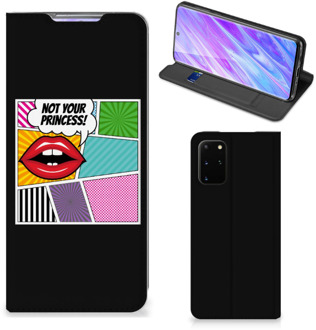 B2Ctelecom Samsung Galaxy S20 Plus Hippe Standcase Popart Princess