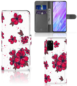 B2Ctelecom Samsung Galaxy S20 Plus Hoesje Blossom Rood