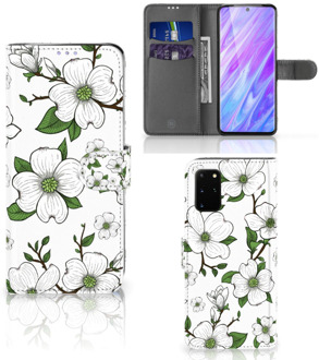 B2Ctelecom Samsung Galaxy S20 Plus Hoesje Dogwood Flowers