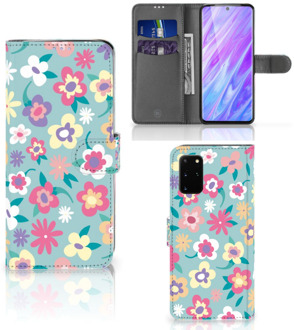 B2Ctelecom Samsung Galaxy S20 Plus Hoesje Flower Power