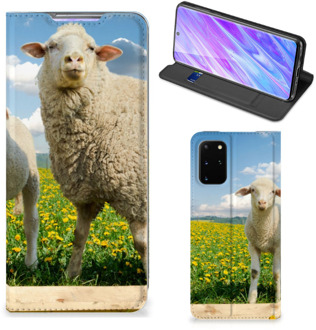 B2Ctelecom Samsung Galaxy S20 Plus Hoesje maken Schaap en Lammetje