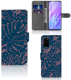 B2Ctelecom Samsung Galaxy S20 Plus Hoesje Palm Leaves